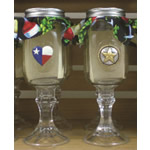 Texas Wine Glasses