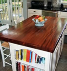 Custom Mahogany Countertops