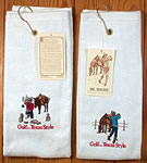 Golf ...Texas Style Hand Towels