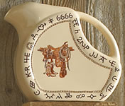 Boots & Saddle Western Dinnerware