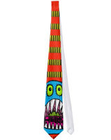 Frightened Monster Tie