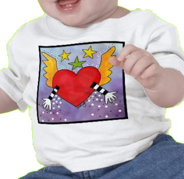 Open Heart Baby T-Shirt