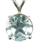 Texas Blue Topaz Pendant