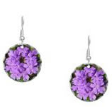 Flower Earrings - Verbena